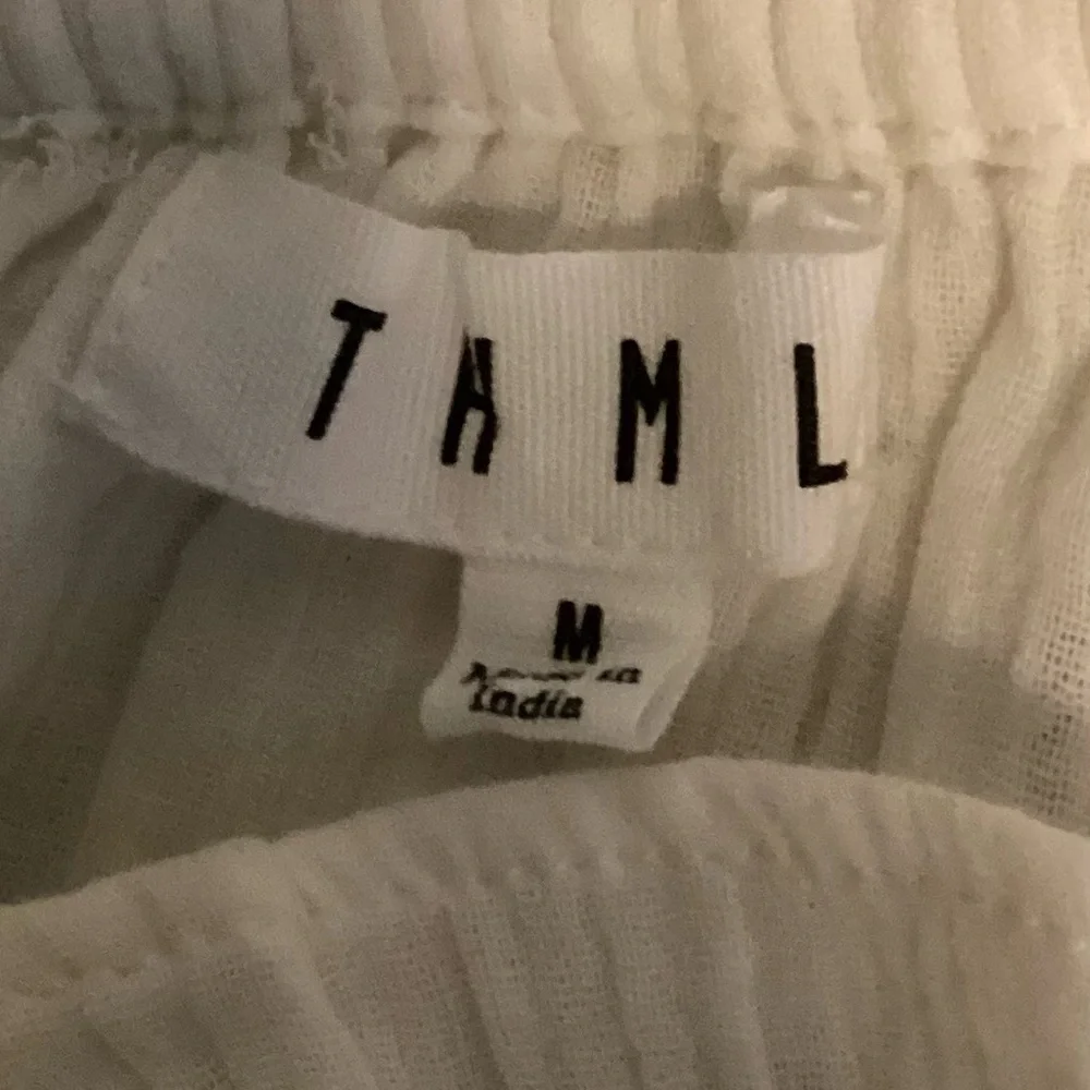 THML White Ruffled  Top - Picture 6 of 7